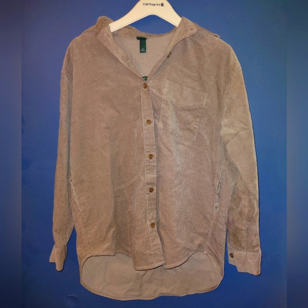 Wild Fable Tan Button Down Shirt